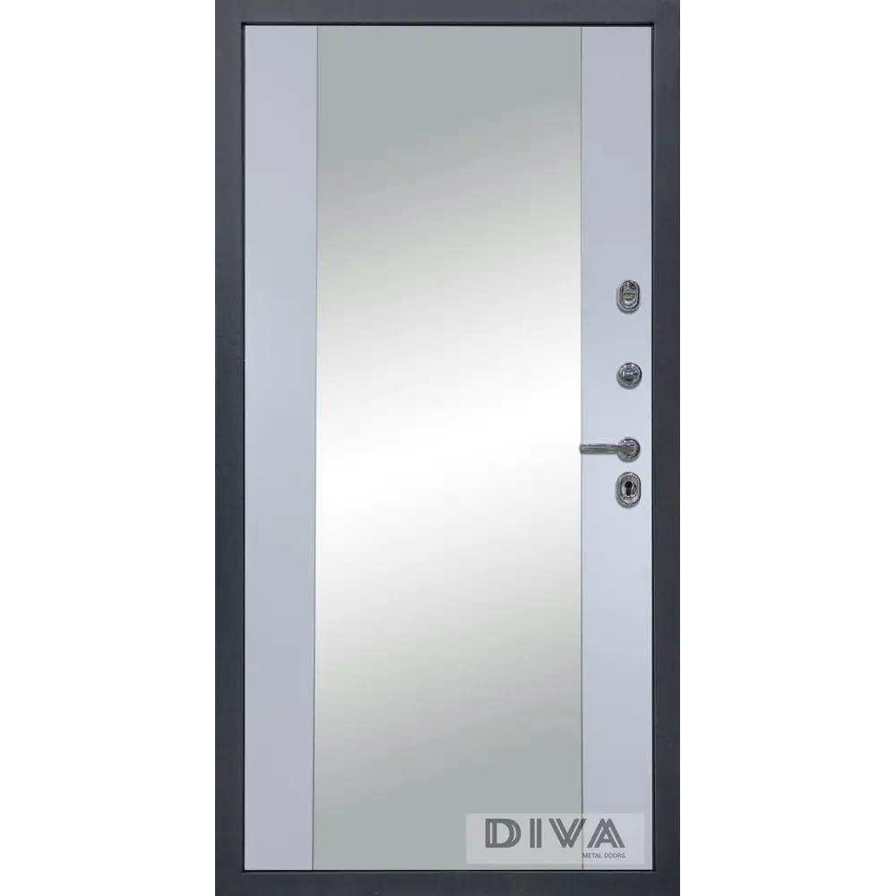 Фото 9 Входная дверь Diva МД-48 205x96см левый цвет силк маус Д15/бетон Фото 9 Входная дверь Diva МД-48 205x96см левый цвет силк маус Д15/бетон