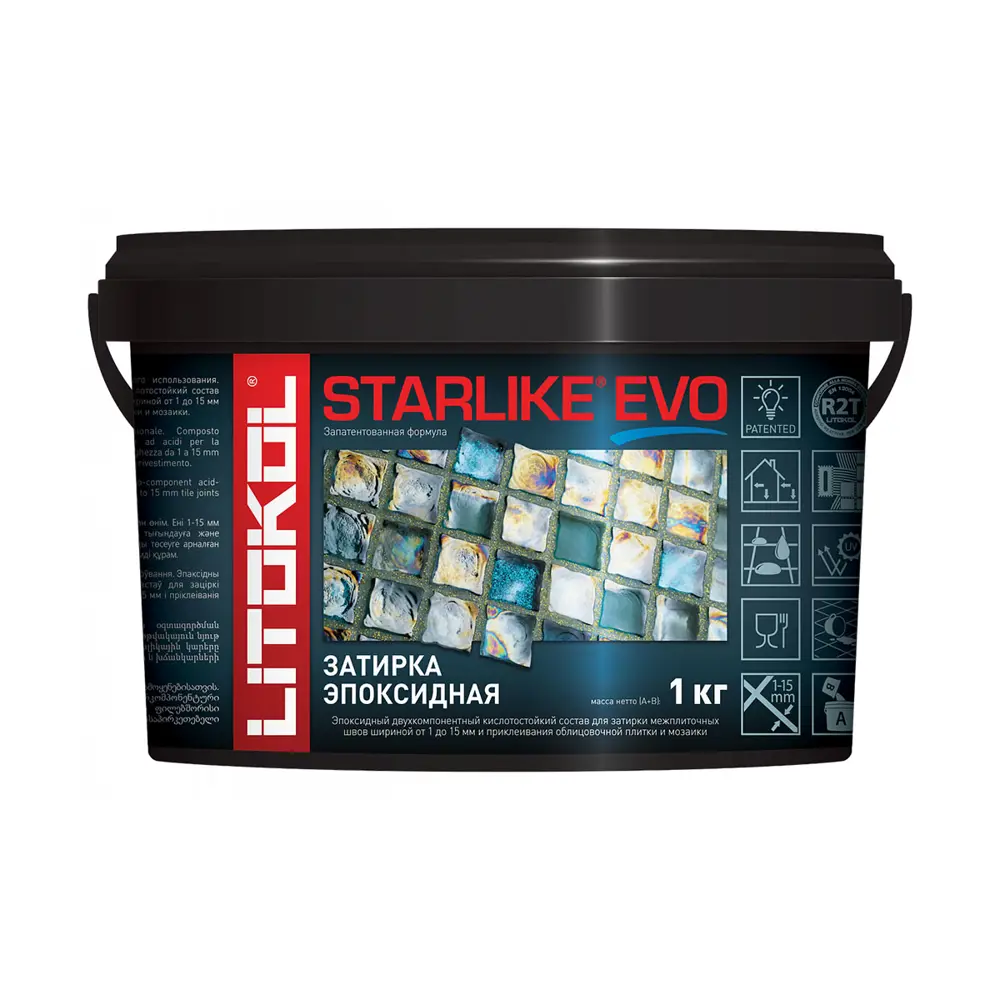 Фото Затирка Litokol L0499220002 Starlike Evo S.240 Moka 1кг Фото Затирка Litokol L0499220002 Starlike Evo S.240 Moka 1кг