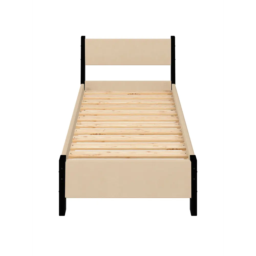 Фото 3 Кровать Solarius Мишка реечное основание mkr-obiv-rs3-onix70-200 80 x 80 x 210 см дерево цвет бежевый/оникс Фото 3 Кровать Solarius Мишка реечное основание mkr-obiv-rs3-onix70-200 80 x 80 x 210 см дерево цвет бежевый/оникс