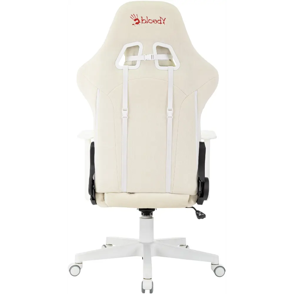 Фото 4 Игровое кресло A4tech Bloody GC-570 70x124x43 см ткань цвет белый Фото 4 Игровое кресло A4tech Bloody GC-570 70x124x43 см ткань цвет белый
