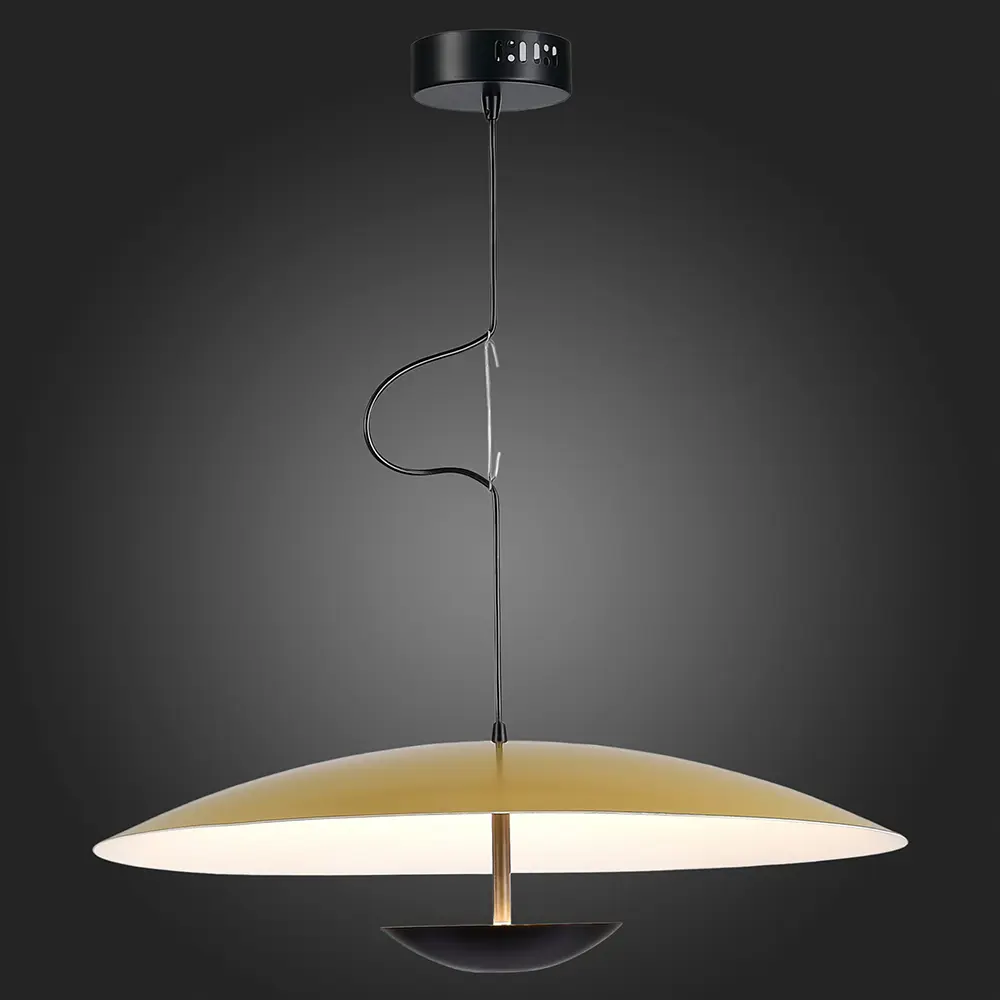 Фото 5 Светильник подвесной светодиодный St luce Armonico sl6502.213.01 14 м² регулируемый белый свет цвет черный Фото 5 Светильник подвесной светодиодный St luce Armonico sl6502.213.01 14 м² регулируемый белый свет цвет черный