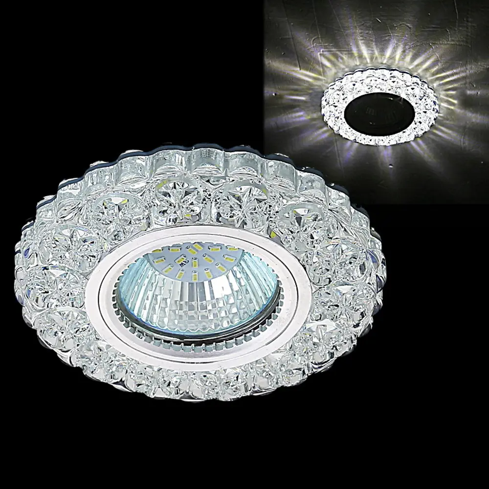 Фото Светильник точечный встраиваемый Reluce 51608-9.0-001mn mr16xled3w wh под отверстие 55 мм GU5.3 цвет хром Фото Светильник точечный встраиваемый Reluce 51608-9.0-001mn mr16xled3w wh под отверстие 55 мм GU5.3 цвет хром