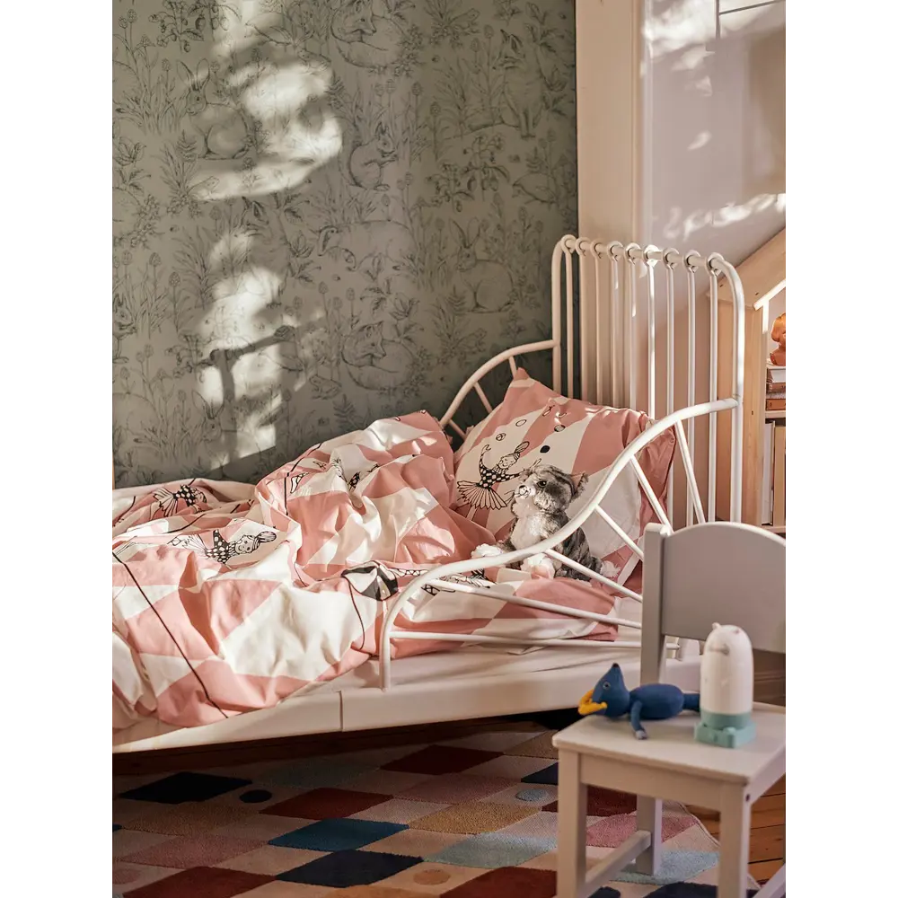 Фото 7 Комплект постельного белья Vigrana Бузинка поплин 1.5-спальный наволочка 50 x 70- 1 шт цвет разноцветный