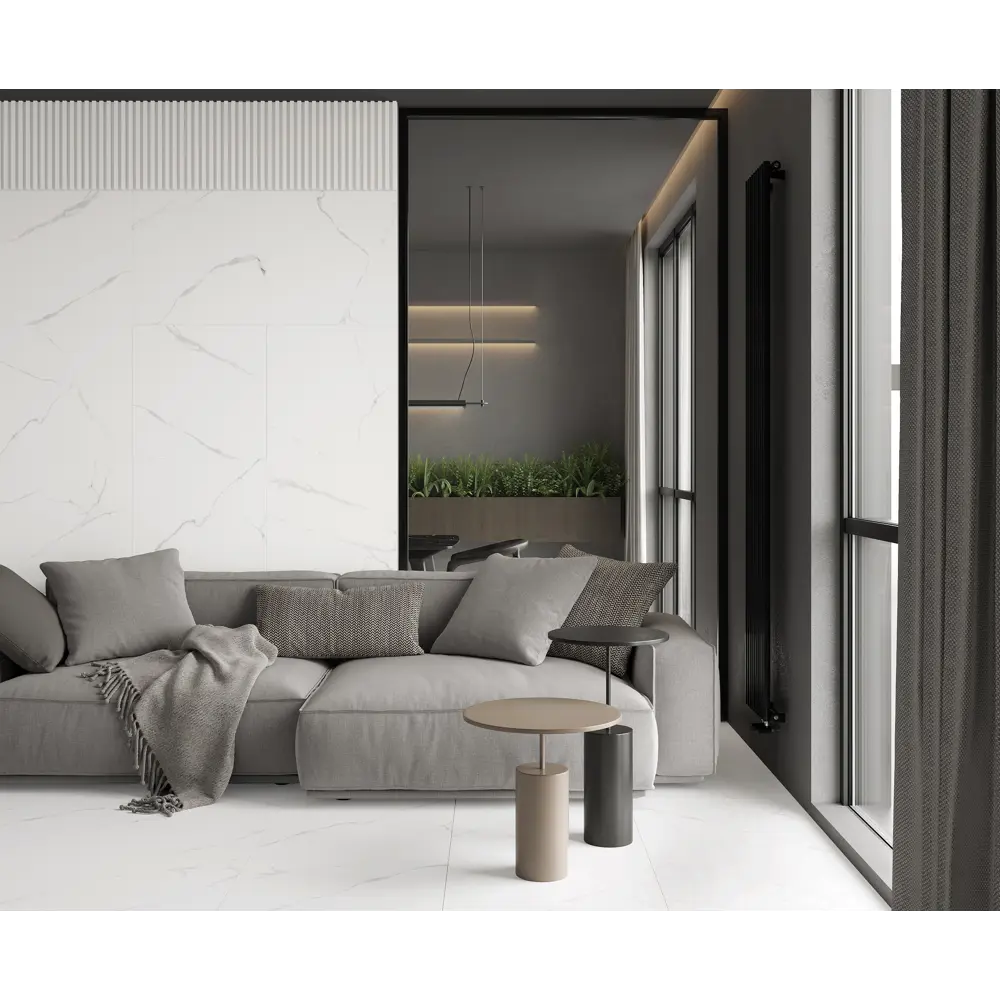 Фото Керамогранит Laparet Atlantic White x9999294587 60x120см 1.44 м² цвет белый, цена за упаковку Фото Керамогранит Laparet Atlantic White x9999294587 60x120см 1.44 м² цвет белый, цена за упаковку