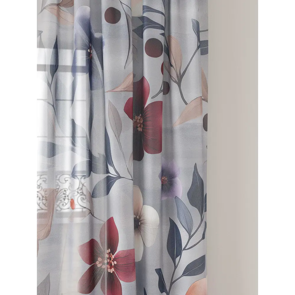 Фото 3 Тюль Comfy way Лоуна - 54 CW754054-230 на шторной ленте 230x150 см цвет бежевый Фото 3 Тюль Comfy way Лоуна - 54 CW754054-230 на шторной ленте 230x150 см цвет бежевый