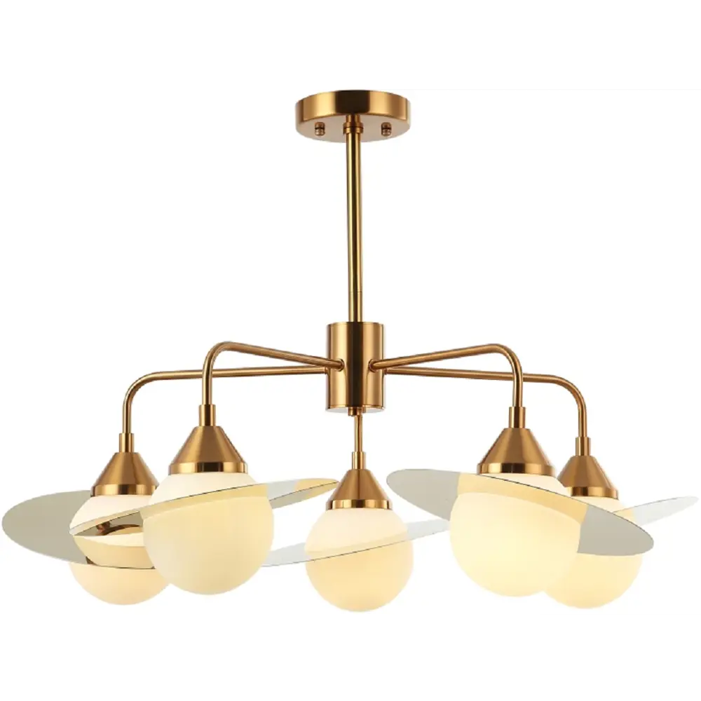 Фото Люстра на штанге Stilfort Saturn 2125-03-05p 5 ламп 14 м² цвет бронза Фото Люстра на штанге Stilfort Saturn 2125-03-05p 5 ламп 14 м² цвет бронза