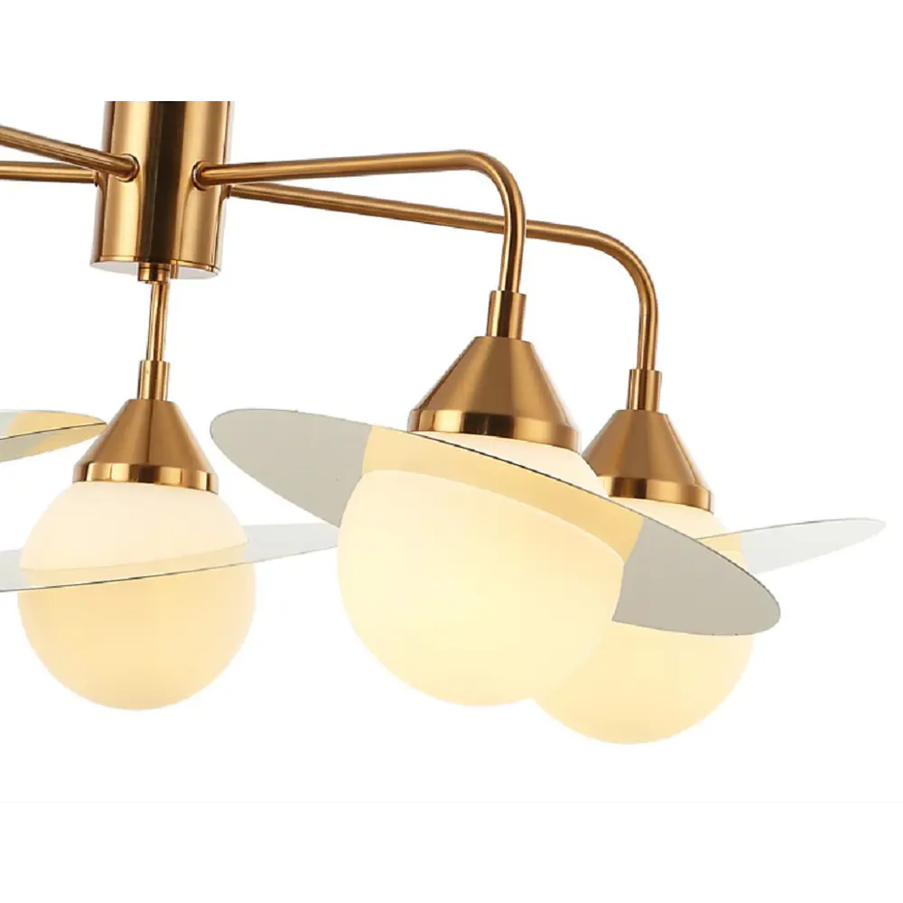 Фото 2 Люстра на штанге Stilfort Saturn 2125-03-05p 5 ламп 14 м² цвет бронза Фото 2 Люстра на штанге Stilfort Saturn 2125-03-05p 5 ламп 14 м² цвет бронза