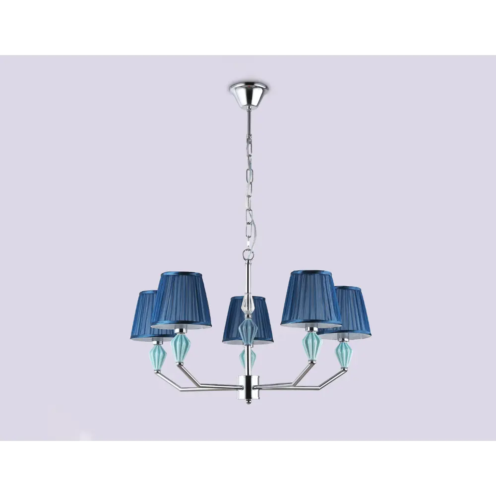 Фото 4 Люстра подвесная Ambrella light High light Lh75061 5 ламп 20 м² цвет хром, черный Фото 4 Люстра подвесная Ambrella light High light Lh75061 5 ламп 20 м² цвет хром, черный