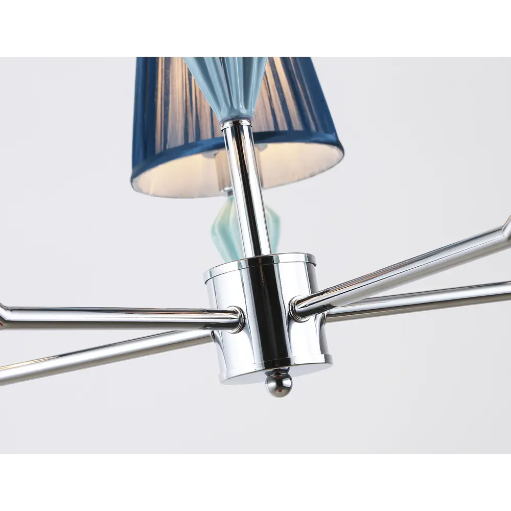 Фото 7 Люстра подвесная Ambrella light High light Lh75061 5 ламп 20 м² цвет хром, черный Фото 7 Люстра подвесная Ambrella light High light Lh75061 5 ламп 20 м² цвет хром, черный