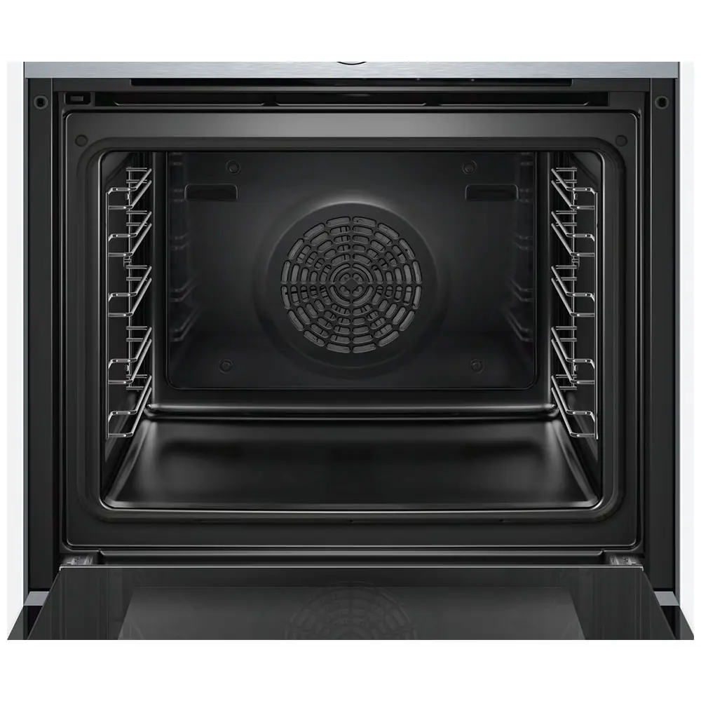 Фото 2 Встраиваемый духовой шкаф Bosch Serie|8 Hbg632Bs1 59.40x59.50x54.80 см цвет нержавеющая сталь Фото 2 Встраиваемый духовой шкаф Bosch Serie|8 Hbg632Bs1 59.40x59.50x54.80 см цвет нержавеющая сталь