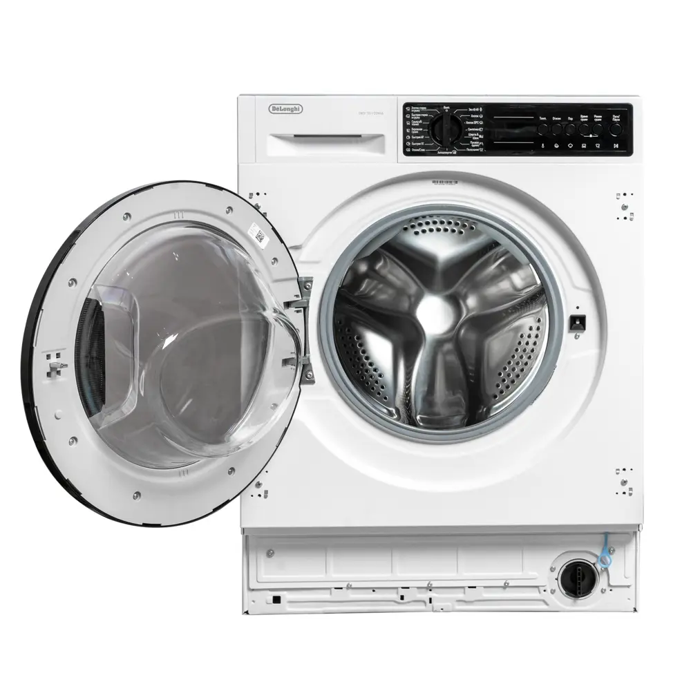 Фото 5 Встраиваемая стиральная машина Delonghi Dwdi 755 v donna 59.5x81.7x54.4 см 7 кг цвет белый Фото 5 Встраиваемая стиральная машина Delonghi Dwdi 755 v donna 59.5x81.7x54.4 см 7 кг цвет белый