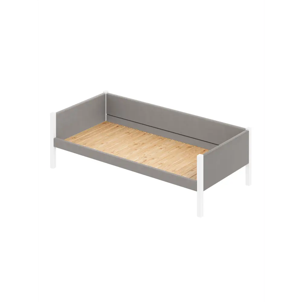 Фото 2 Кровать Solarius tahta-obiv-rs15-80-180bel-full Тахта односпальная Классика 90 x 63 x 190 см двп цвет светло-серый/белый Фото 2 Кровать Solarius tahta-obiv-rs15-80-180bel-full Тахта односпальная Классика 90 x 63 x 190 см двп цвет светло-серый/белый
