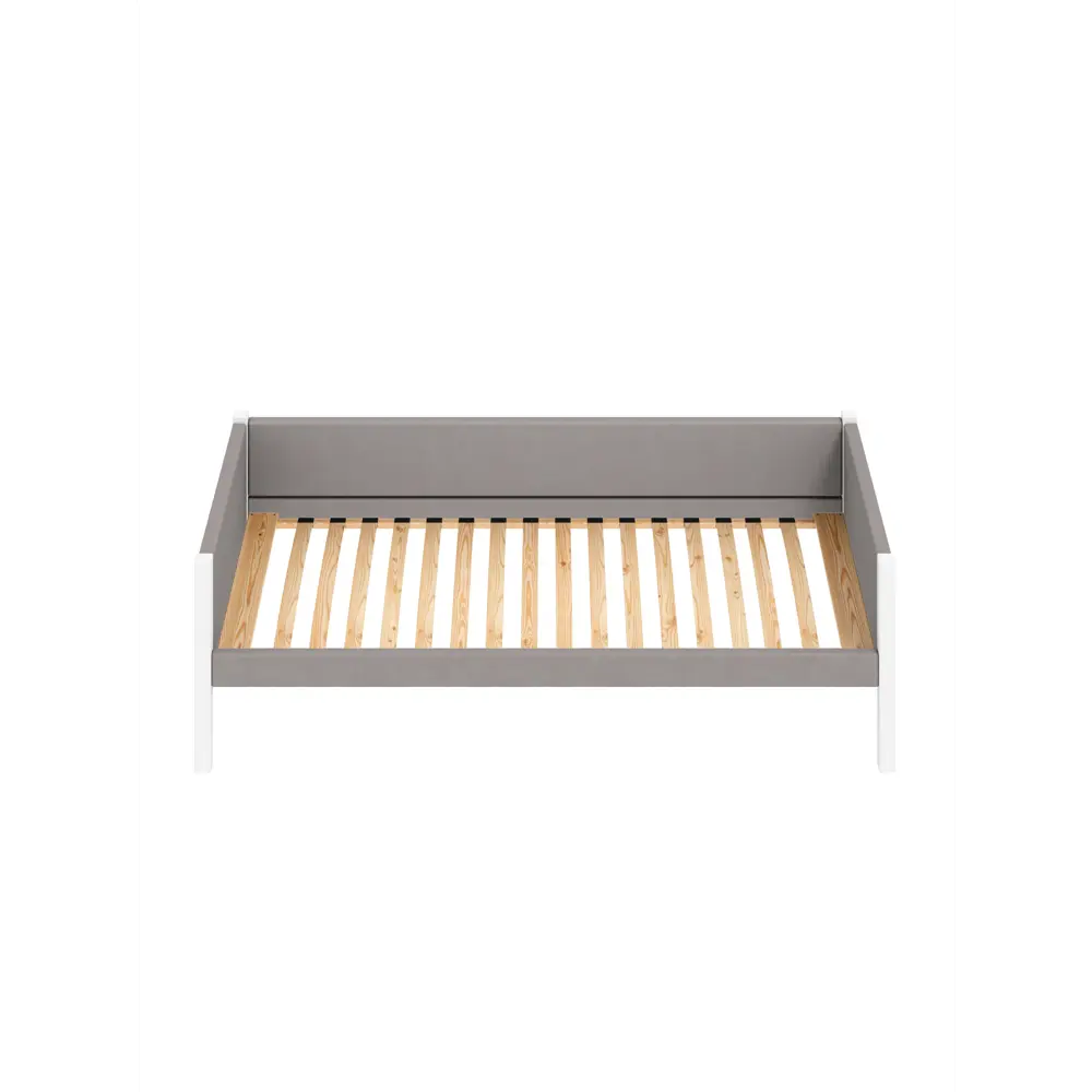 Фото 3 Кровать Solarius tahta-obiv-rs15-80-190bel-orto Тахта односпальная Классика 90 x 63 x 200 см двп цвет светло-серый/белый Фото 3 Кровать Solarius tahta-obiv-rs15-80-190bel-orto Тахта односпальная Классика 90 x 63 x 200 см двп цвет светло-серый/белый