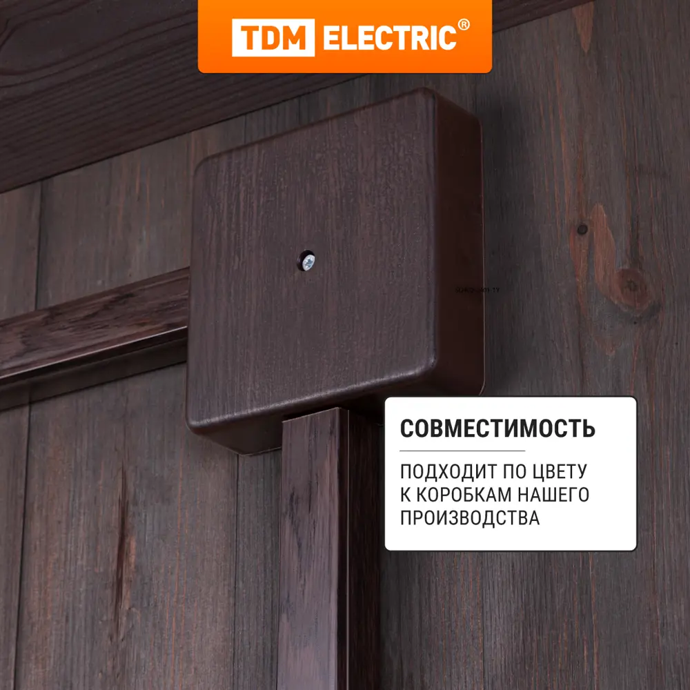 Фото 7 Кабель-канал Tdm electric 60x40 мм 2 м цвет венге