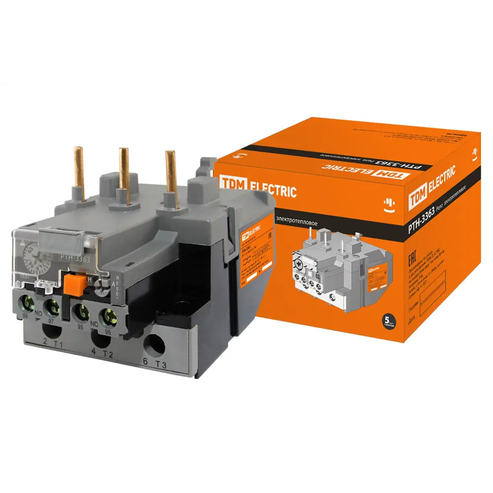 Фото Релейный модуль Tdm electric РТН-3363 63-80 А Фото Релейный модуль Tdm electric РТН-3363 63-80 А