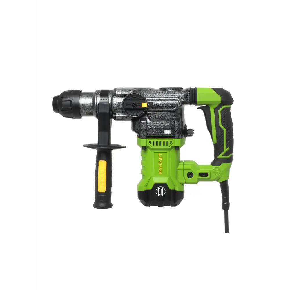 Фото 2 Перфоратор сетевой SDS Plus Procraft BH1800, 1500 Вт, 5.5 Дж Фото 2 Перфоратор сетевой SDS Plus Procraft BH1800, 1500 Вт, 5.5 Дж