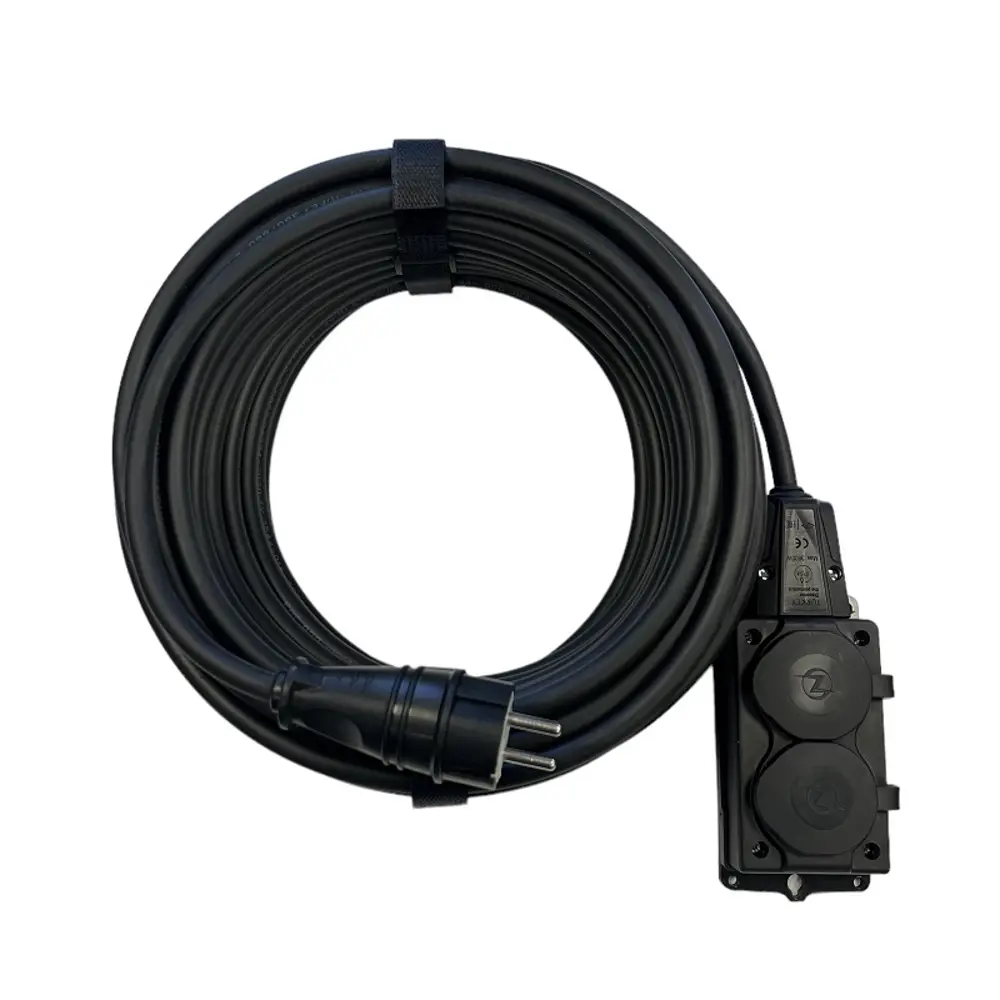 Фото Удлинитель-шнур Itok i-connect-color-SU-KG-325-2-54-50-black 2 розетки с заземлением 3x2.5 мм 50 м 3500 Вт цвет черный Фото Удлинитель-шнур Itok i-connect-color-SU-KG-325-2-54-50-black 2 розетки с заземлением 3x2.5 мм 50 м 3500 Вт цвет черный