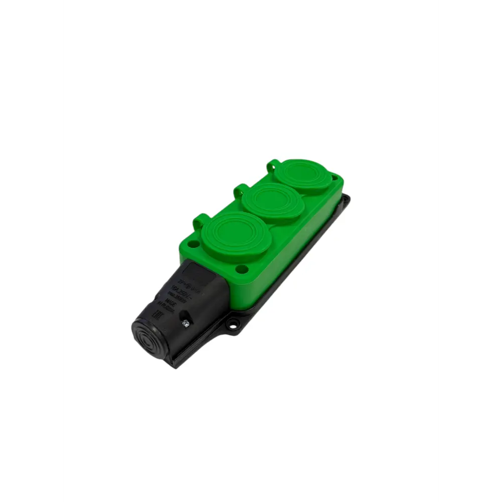 Фото 6 Удлинитель-шнур Itok i-connect-color-SU-PVS-325-3-54-5-green 3 розетки с заземлением 2x2.5 мм 5 м 3500 Вт цвет зеленый Фото 6 Удлинитель-шнур Itok i-connect-color-SU-PVS-325-3-54-5-green 3 розетки с заземлением 2x2.5 мм 5 м 3500 Вт цвет зеленый