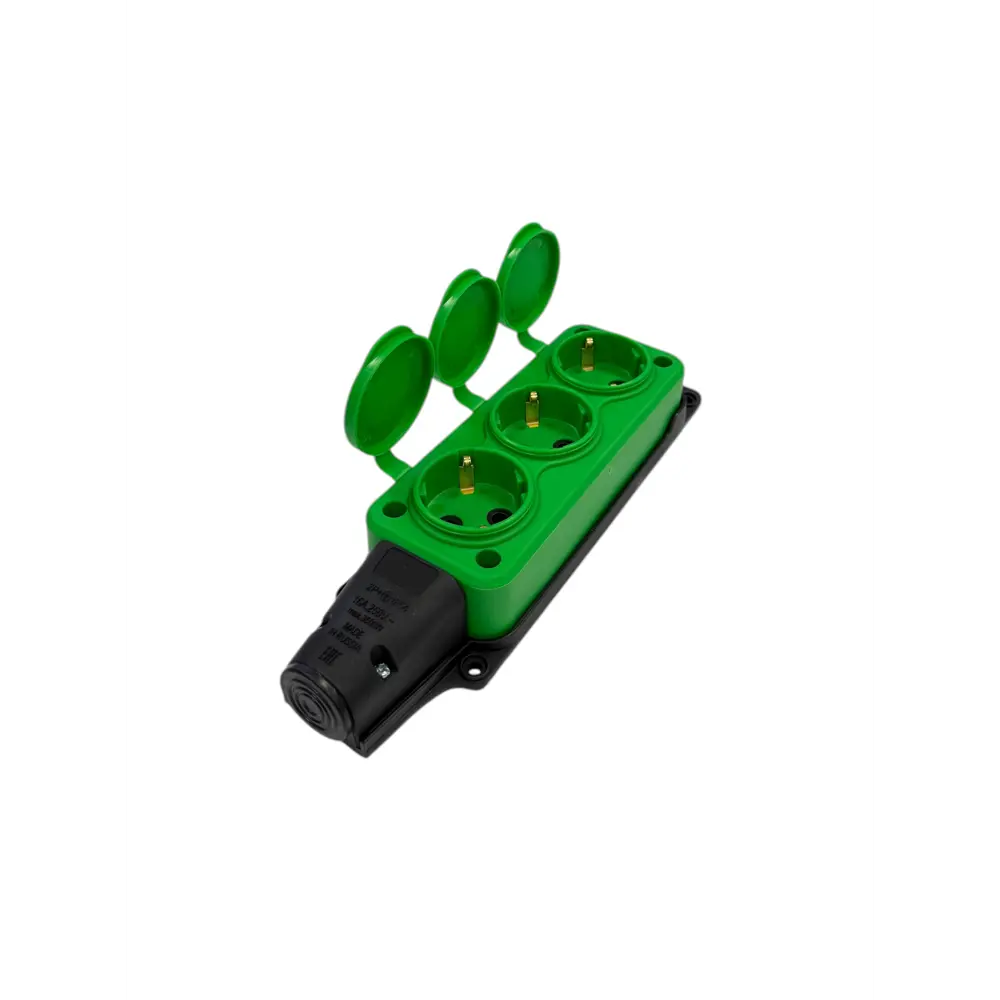 Фото 7 Удлинитель-шнур Itok i-connect-color-SU-KG-315-3-54-7-green 3 розетки с заземлением 3x1.5 мм 7 м 3500 Вт цвет зеленый Фото 7 Удлинитель-шнур Itok i-connect-color-SU-KG-315-3-54-7-green 3 розетки с заземлением 3x1.5 мм 7 м 3500 Вт цвет зеленый