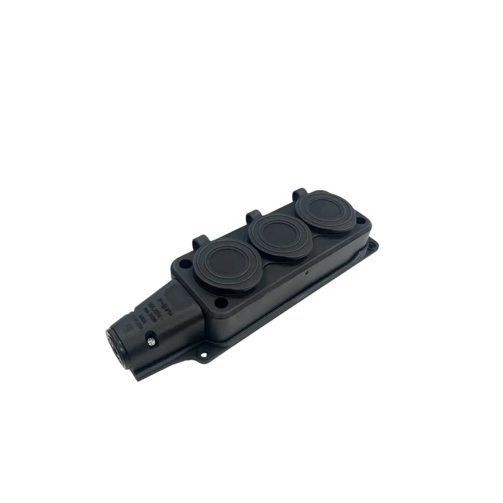 Фото 6 Удлинитель-шнур Itok i-connect-color-SUR-PVS-215-3-54-40-black 3 розетки без заземления 2x1.5 мм 40 м 3500 Вт цвет черный Фото 6 Удлинитель-шнур Itok i-connect-color-SUR-PVS-215-3-54-40-black 3 розетки без заземления 2x1.5 мм 40 м 3500 Вт цвет черный