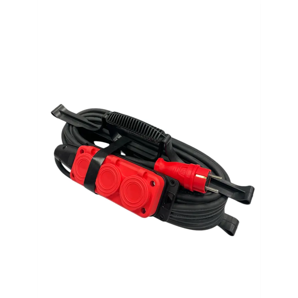 Фото 2 Удлинитель-шнур Itok i-connect-color-SUR-PVS-315-3-54-40-red 3 розетки с заземлением 3x1.5 мм 40 м 3500 Вт цвет красный Фото 2 Удлинитель-шнур Itok i-connect-color-SUR-PVS-315-3-54-40-red 3 розетки с заземлением 3x1.5 мм 40 м 3500 Вт цвет красный