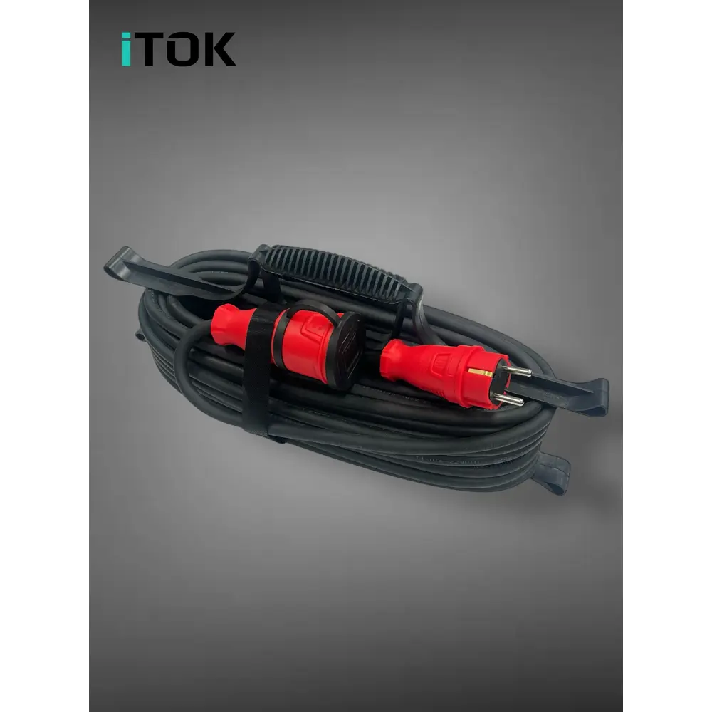 Фото 9 Удлинитель-шнур на рамке Itok i-connect-color-SUR-PVS-325-1-44-30-RED ПВС 3x2.5 30 м 1 розетка 3500 Вт с заземлением IP44 цвет красный Фото 9 Удлинитель-шнур на рамке Itok i-connect-color-SUR-PVS-325-1-44-30-RED ПВС 3x2.5 30 м 1 розетка 3500 Вт с заземлением IP44 цвет красный