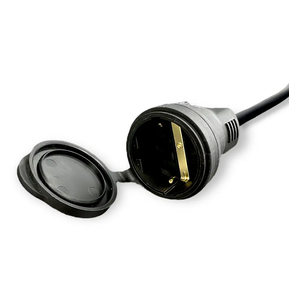 Фото 5 Удлинитель-шнур силовой Itok i-connect-SU-KG-210-1-44-50 1 розетка 2x1 мм 50 м 2200 Вт цвет черный Фото 5 Удлинитель-шнур силовой Itok i-connect-SU-KG-210-1-44-50 1 розетка 2x1 мм 50 м 2200 Вт цвет черный