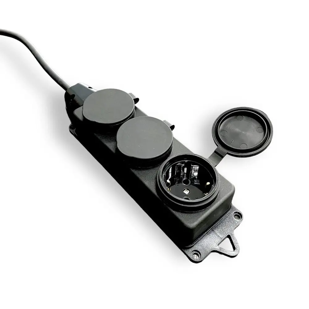 Фото 2 Удлинитель-шнур силовой Itok i-connect-SU-PVS-215-3-44-30 3 розетки 2x1.5 мм 30 м 3500 Вт цвет черный Фото 2 Удлинитель-шнур силовой Itok i-connect-SU-PVS-215-3-44-30 3 розетки 2x1.5 мм 30 м 3500 Вт цвет черный