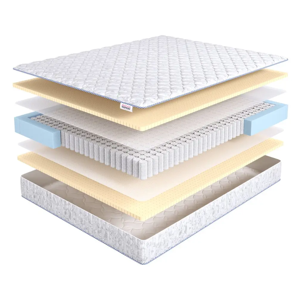 Фото Матрас Dreamexpert Natural Soft PS500 DEXDE7625113 120x186x21 см независимый пружинный блок 1.5-спальный Фото Матрас Dreamexpert Natural Soft PS500 DEXDE7625113 120x186x21 см независимый пружинный блок 1.5-спальный