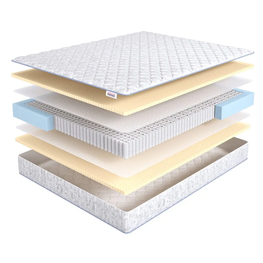 Фото 2 Матрас Dreamexpert Natural Soft PS1000 DEXDE7625480 70x185x21 см независимый пружинный блок 1-спальный Фото 2 Матрас Dreamexpert Natural Soft PS1000 DEXDE7625480 70x185x21 см независимый пружинный блок 1-спальный