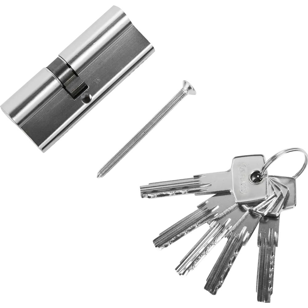 Фото 3 Цилиндр Abus D6N 35/45, 35x45 мм, ключ/ключ, цвет никель Фото 3 Цилиндр Abus D6N 35/45, 35x45 мм, ключ/ключ, цвет никель