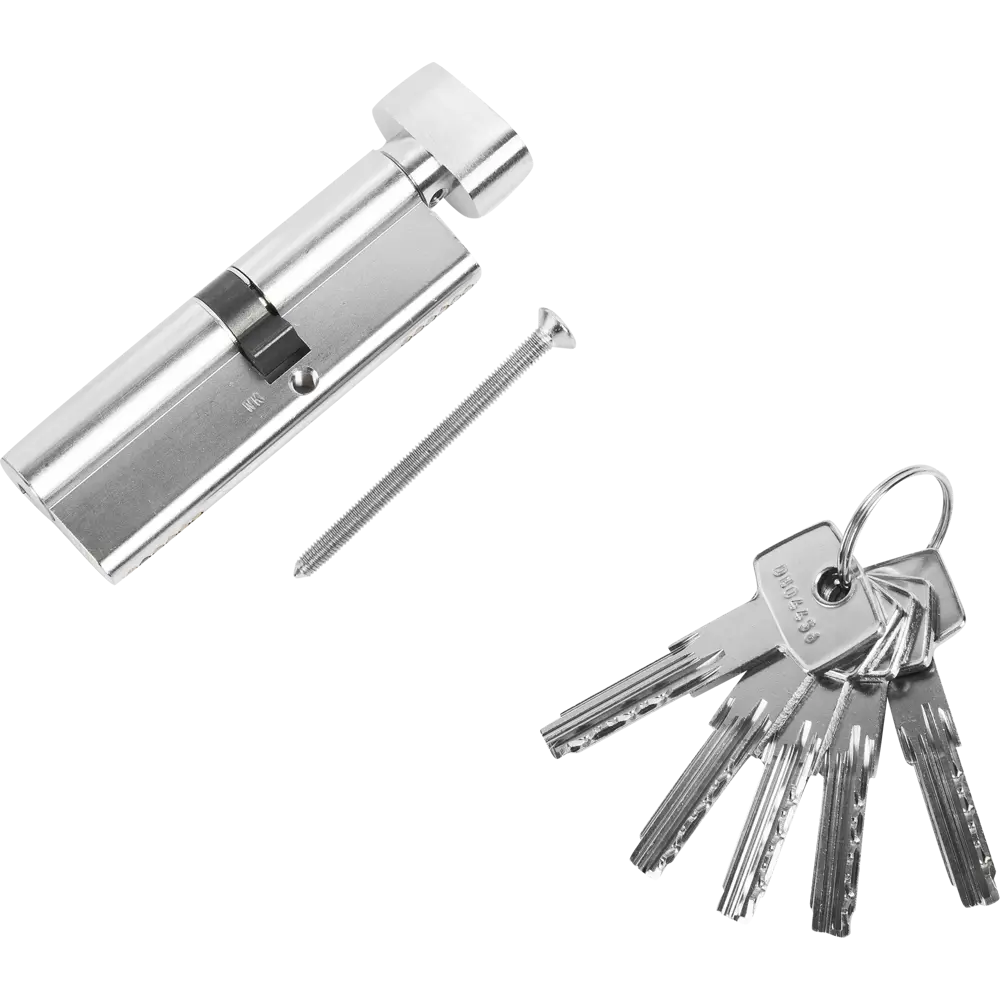 Фото 3 Цилиндр Abus KD6N Z50/K40, 50x40 мм, ключ/вертушка, цвет никель Фото 3 Цилиндр Abus KD6N Z50/K40, 50x40 мм, ключ/вертушка, цвет никель