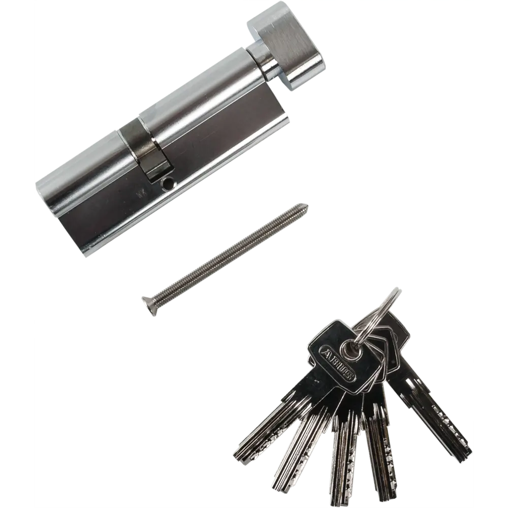 Фото 3 Цилиндр Abus KD6N Z40/K50, 40x50 мм, ключ/вертушка, цвет никель Фото 3 Цилиндр Abus KD6N Z40/K50, 40x50 мм, ключ/вертушка, цвет никель