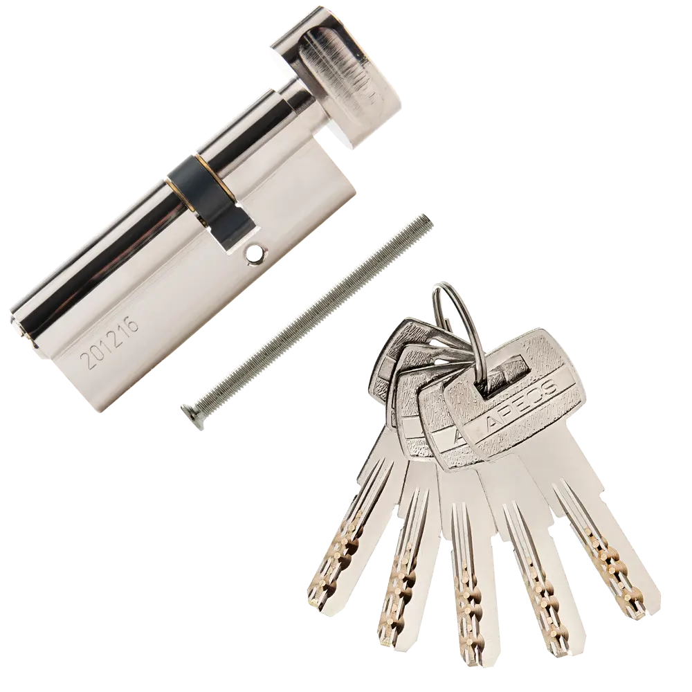 Фото 3 Цилиндровые механизмы Apecs Pro LM-80(30C/50)-C-NI 80 мм, ключ/вертушка, цвет никель Фото 3 Цилиндровые механизмы Apecs Pro LM-80(30C/50)-C-NI 80 мм, ключ/вертушка, цвет никель