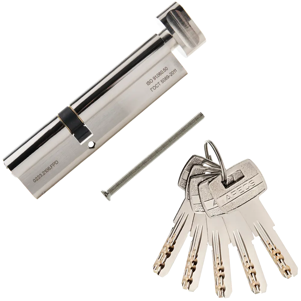 Фото 3 Цилиндровые механизмы Apecs Pro LM-120(50/70C)-C-NI 120 мм, ключ/вертушка, цвет никель Фото 3 Цилиндровые механизмы Apecs Pro LM-120(50/70C)-C-NI 120 мм, ключ/вертушка, цвет никель
