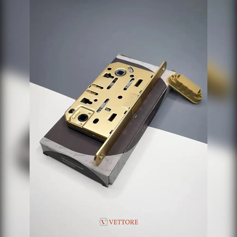 Фото 6 Замок межкомнатный WC 410 B-S Magnet SSG сатинированное золото Фото 6 Замок межкомнатный WC 410 B-S Magnet SSG сатинированное золото