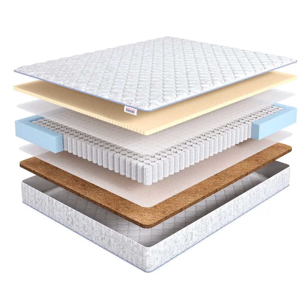 Фото 2 Матрас Dreamexpert Natural Mix PS500 DEXDE7627824 70x170x21 см независимый пружинный блок 1-спальный Фото 2 Матрас Dreamexpert Natural Mix PS500 DEXDE7627824 70x170x21 см независимый пружинный блок 1-спальный