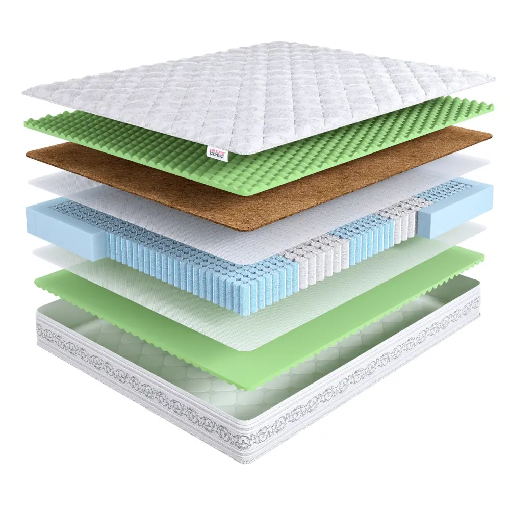 Фото 2 Матрас Dreamexpert Intellect Zone Mix Foam DEXDE7647163 60x185x23 см пружинный 1-спальный Фото 2 Матрас Dreamexpert Intellect Zone Mix Foam DEXDE7647163 60x185x23 см пружинный 1-спальный