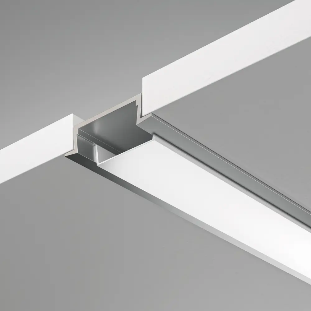 Фото 3 Профиль MAYTONI ALM004S-2M Led strip для светодиодной ленты алюминиевый 25 мм 2 м встраиваемый Фото 3 Профиль MAYTONI ALM004S-2M Led strip для светодиодной ленты алюминиевый 25 мм 2 м встраиваемый