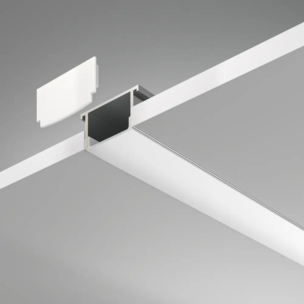 Фото 2 Профиль MAYTONI ALM011S-2M Led strip для светодиодной ленты алюминиевый 65 мм 2 м встраиваемый Фото 2 Профиль MAYTONI ALM011S-2M Led strip для светодиодной ленты алюминиевый 65 мм 2 м встраиваемый