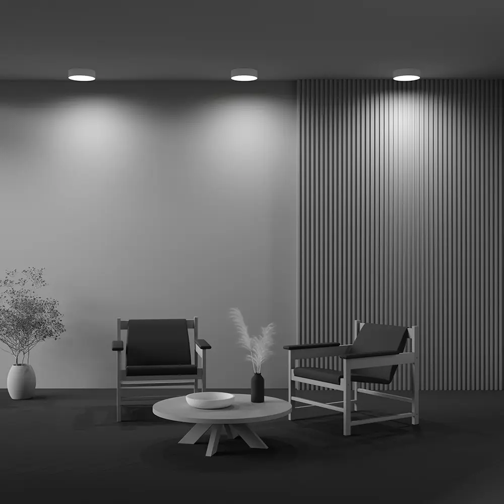 Фото 7 Светильник настенно-потолочный светодиодный Maytoni Zon C032cl-24w4k-rd-mg 12 м² нейтральный белый свет цвет жёлтый/золотой Фото 7 Светильник настенно-потолочный светодиодный Maytoni Zon C032cl-24w4k-rd-mg 12 м² нейтральный белый свет цвет жёлтый/золотой