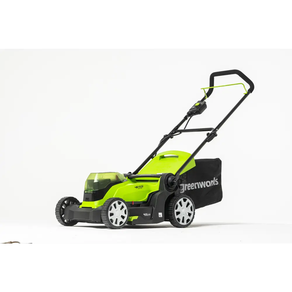 Фото Газонокосилка аккумуляторная Greenworks 2512607 24 В АКБ и ЗУ не входит в комплект Фото Газонокосилка аккумуляторная Greenworks 2512607 24 В АКБ и ЗУ не входит в комплект