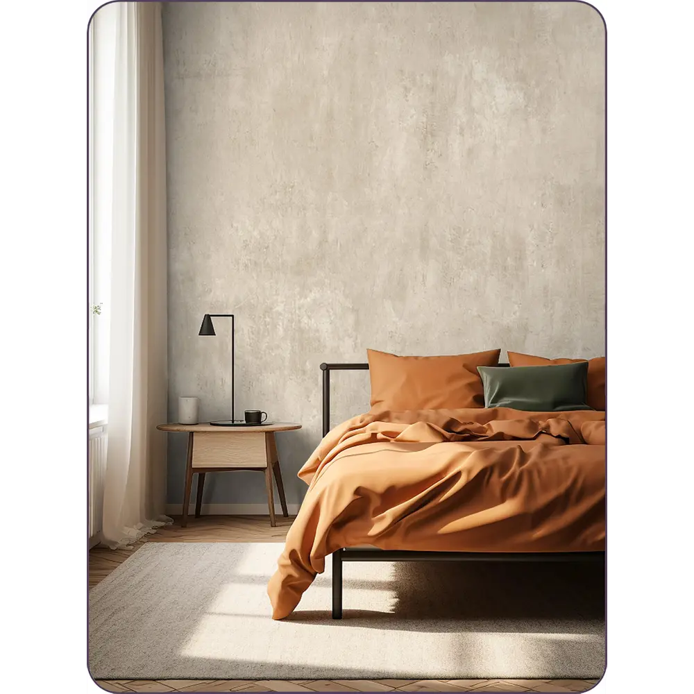 Фото 3 Фотообои флизелиновые Barton Wall 200x270 см Лофт Бетон Геометрия M170-BR