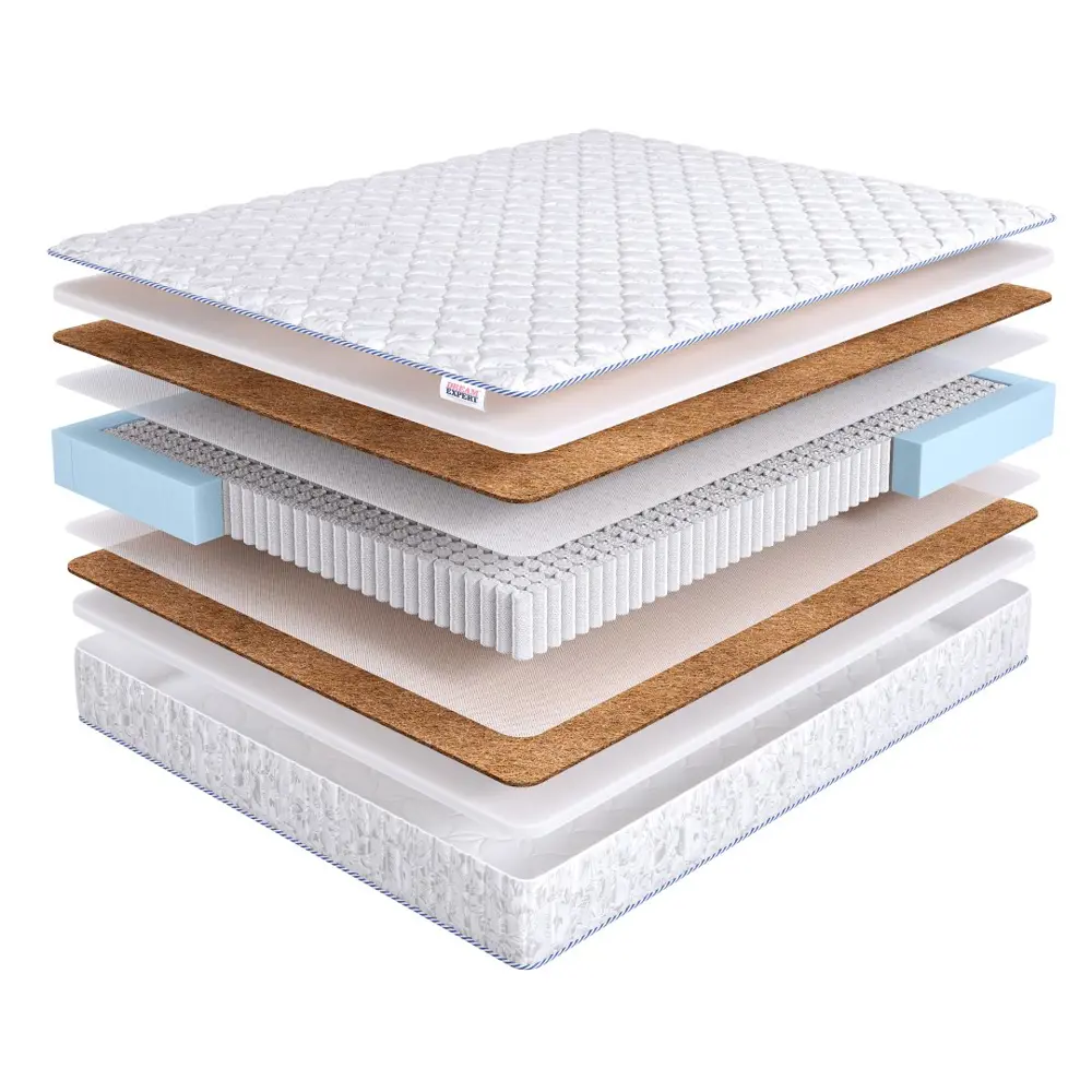 Фото 2 Матрас Dreamexpert Optima Holl Hard PS1000 DEXDE7608504 95x215x23 см независимый пружинный блок 1-спальный