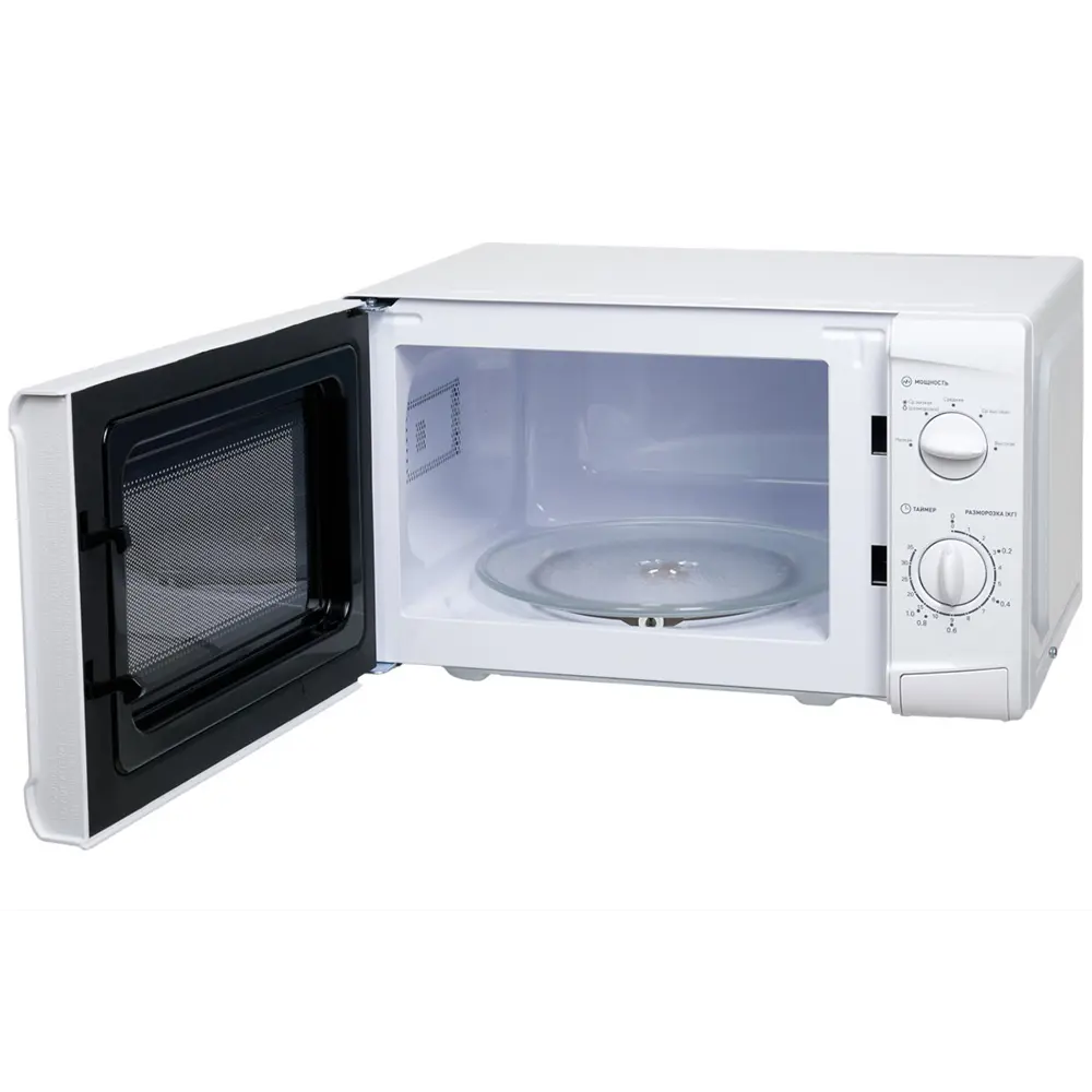 Фото 4 Отдельностоящая микроволновая печь Making oasis everywhere MW-70UW 20 л 44x25.9x34 см цвет белый Фото 4 Отдельностоящая микроволновая печь Making oasis everywhere MW-70UW 20 л 44x25.9x34 см цвет белый