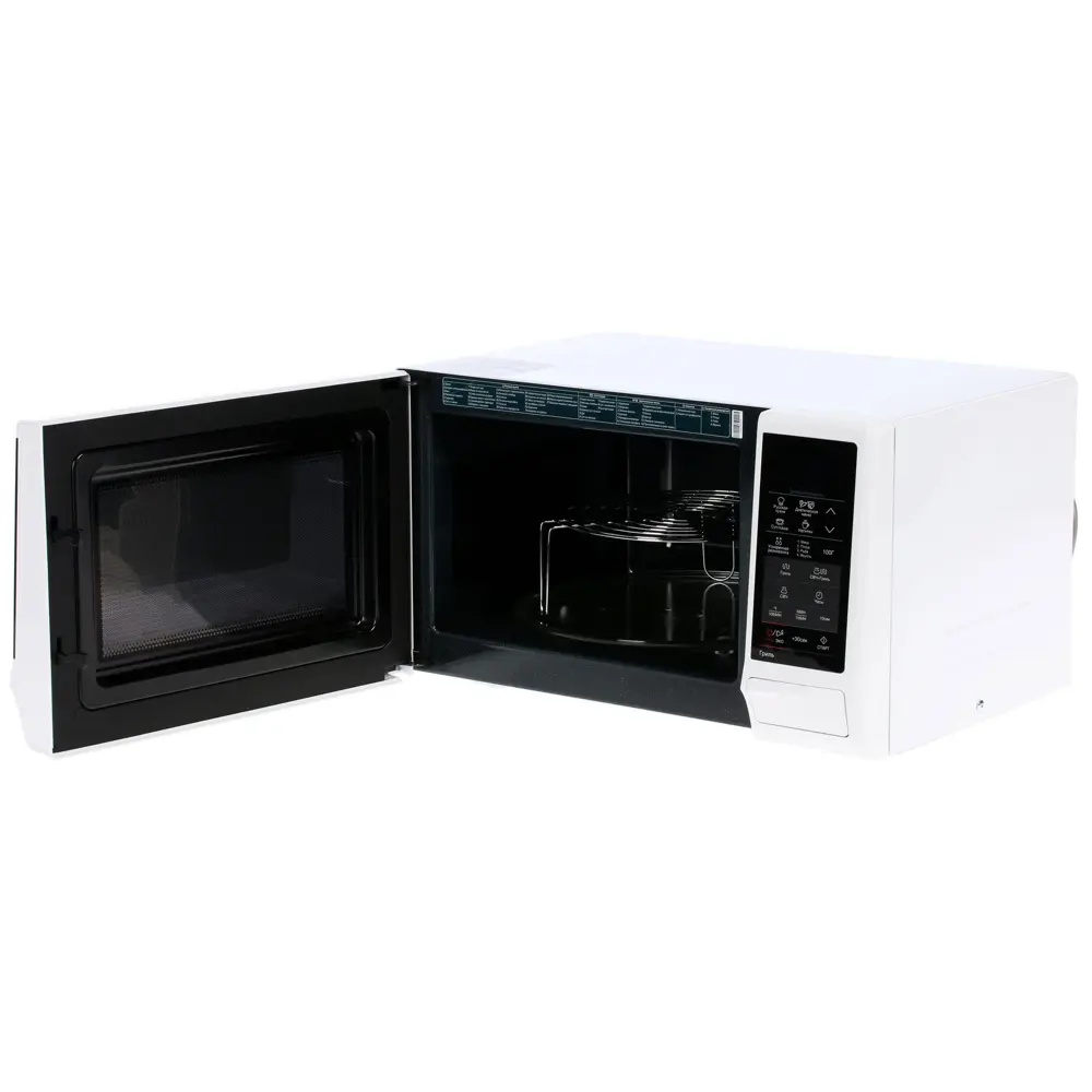 Фото 4 Отдельностоящая микроволновая печь Samsung GE 83 KRW-2/BW 23 л 48.9x27.5x37.6 см цвет белый Фото 4 Отдельностоящая микроволновая печь Samsung GE 83 KRW-2/BW 23 л 48.9x27.5x37.6 см цвет белый