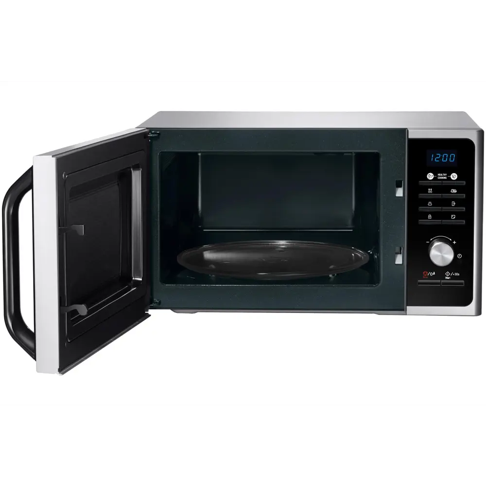 Фото Отдельностоящая микроволновая печь Samsung MS23F302TQS/BW 23 л 48.9x27.5x37.4 см цвет серебристый Фото Отдельностоящая микроволновая печь Samsung MS23F302TQS/BW 23 л 48.9x27.5x37.4 см цвет серебристый