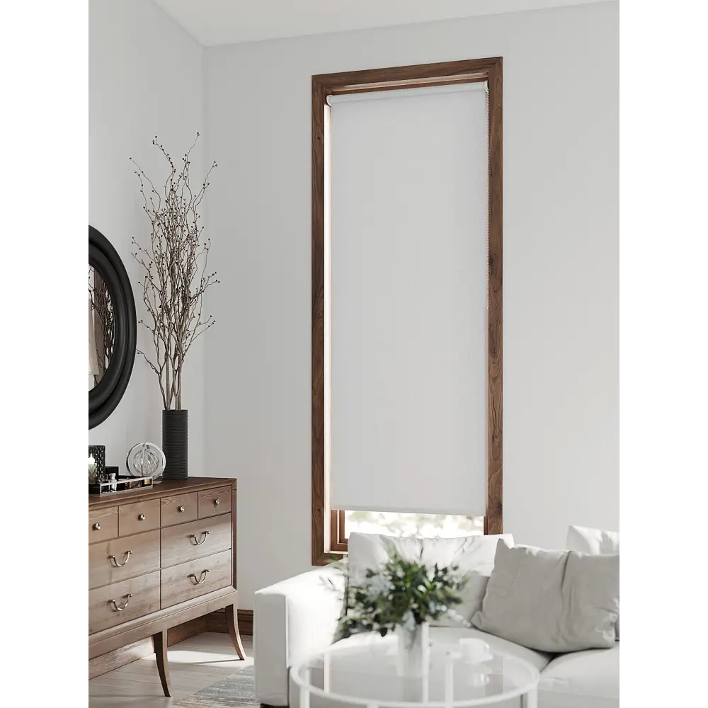 Фото 3 Рулонная штора At home Троил 52x170 см цвет белый/зеленый/синий/серый Фото 3 Рулонная штора At home Троил 52x170 см цвет белый/зеленый/синий/серый