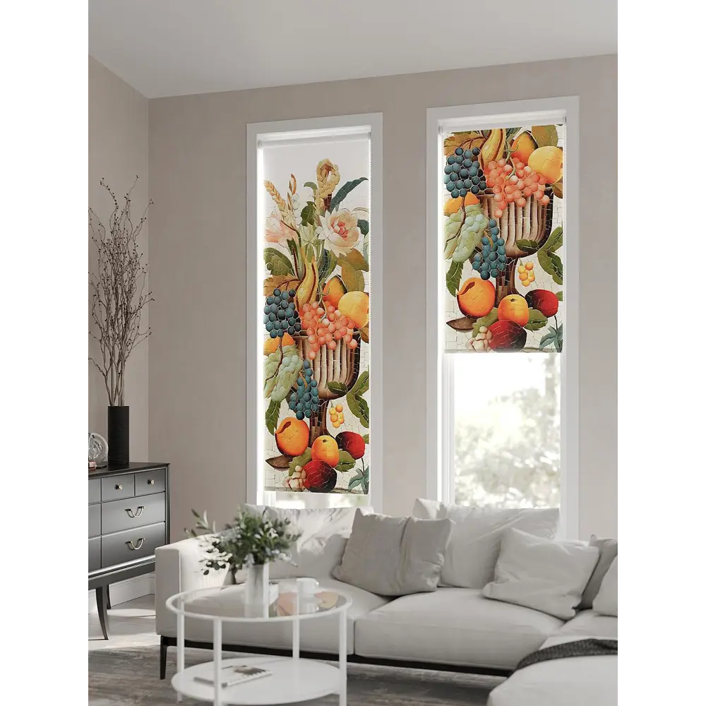 Фото 3 Рулонная штора AT Home Флорер 52x170 см цвет разноцветный Фото 3 Рулонная штора AT Home Флорер 52x170 см цвет разноцветный