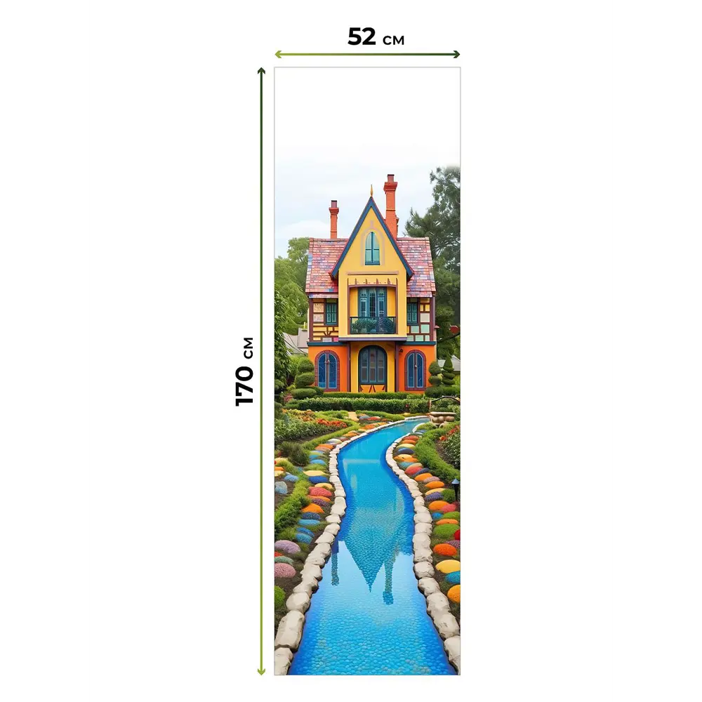 Фото 6 Рулонная штора At home Шонмарт 52x170 см цвет бежевый/белый/зеленый/синий/оранжевый Фото 6 Рулонная штора At home Шонмарт 52x170 см цвет бежевый/белый/зеленый/синий/оранжевый
